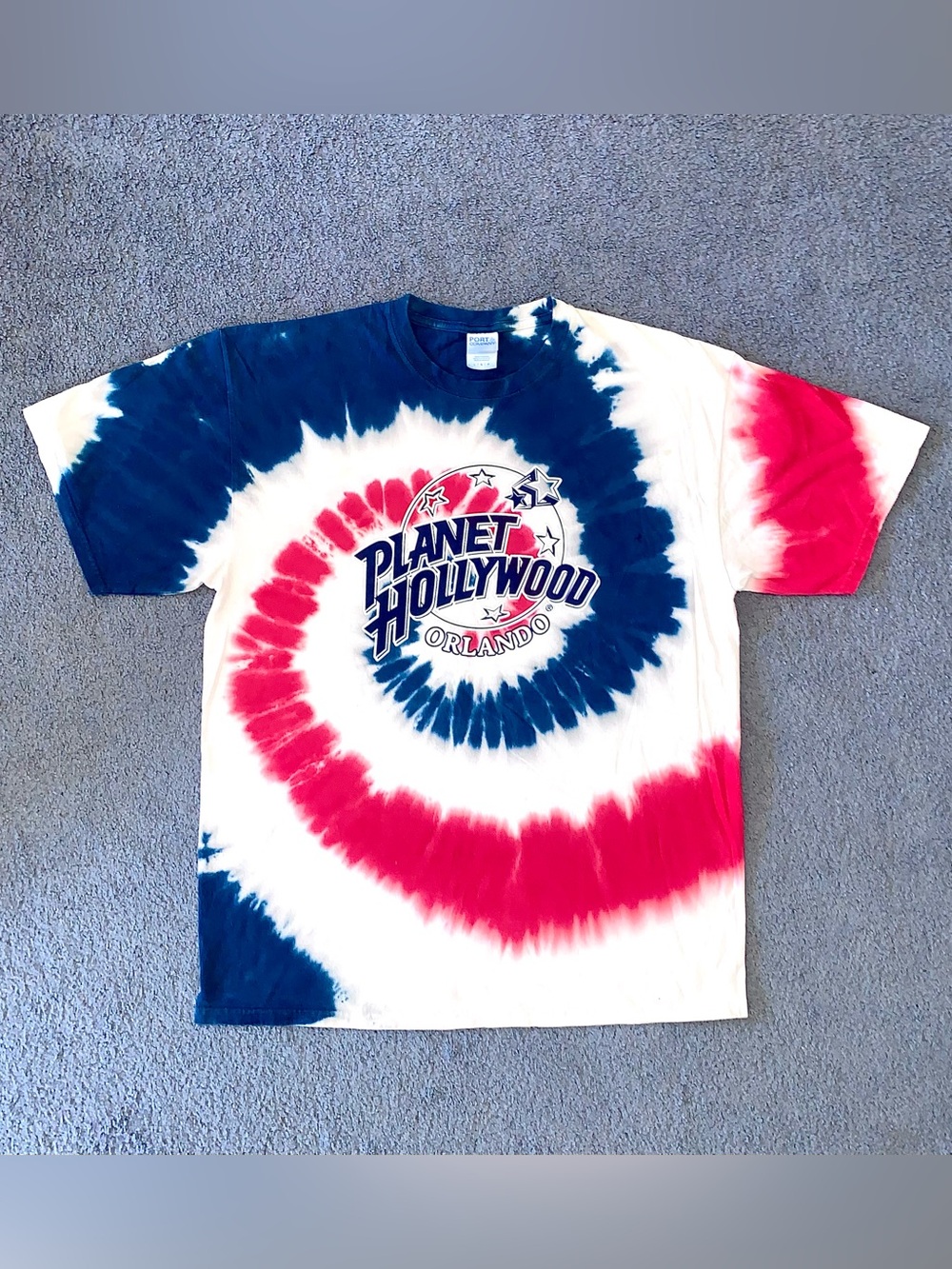 Planet Hollywood Orlando Vintage Tie Dye T-shirt